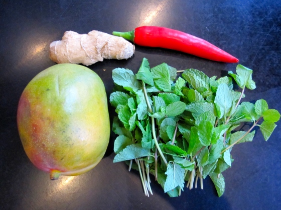 Ingredients for the sauce